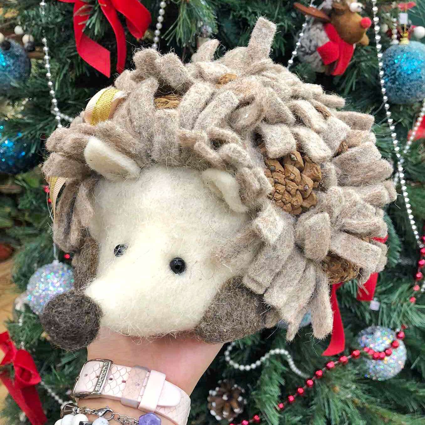 Игрушка новогодняя Ёжик