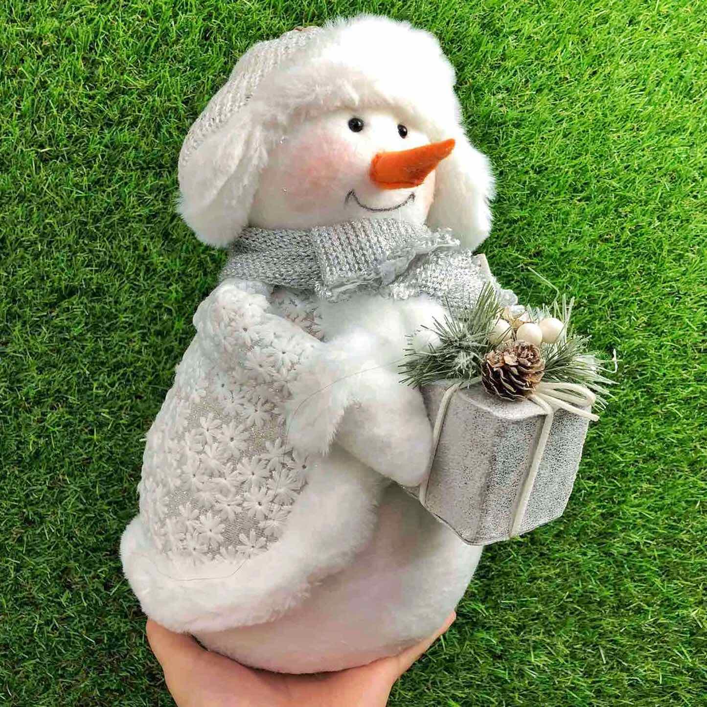 Новогодняя игрушка Снеговик