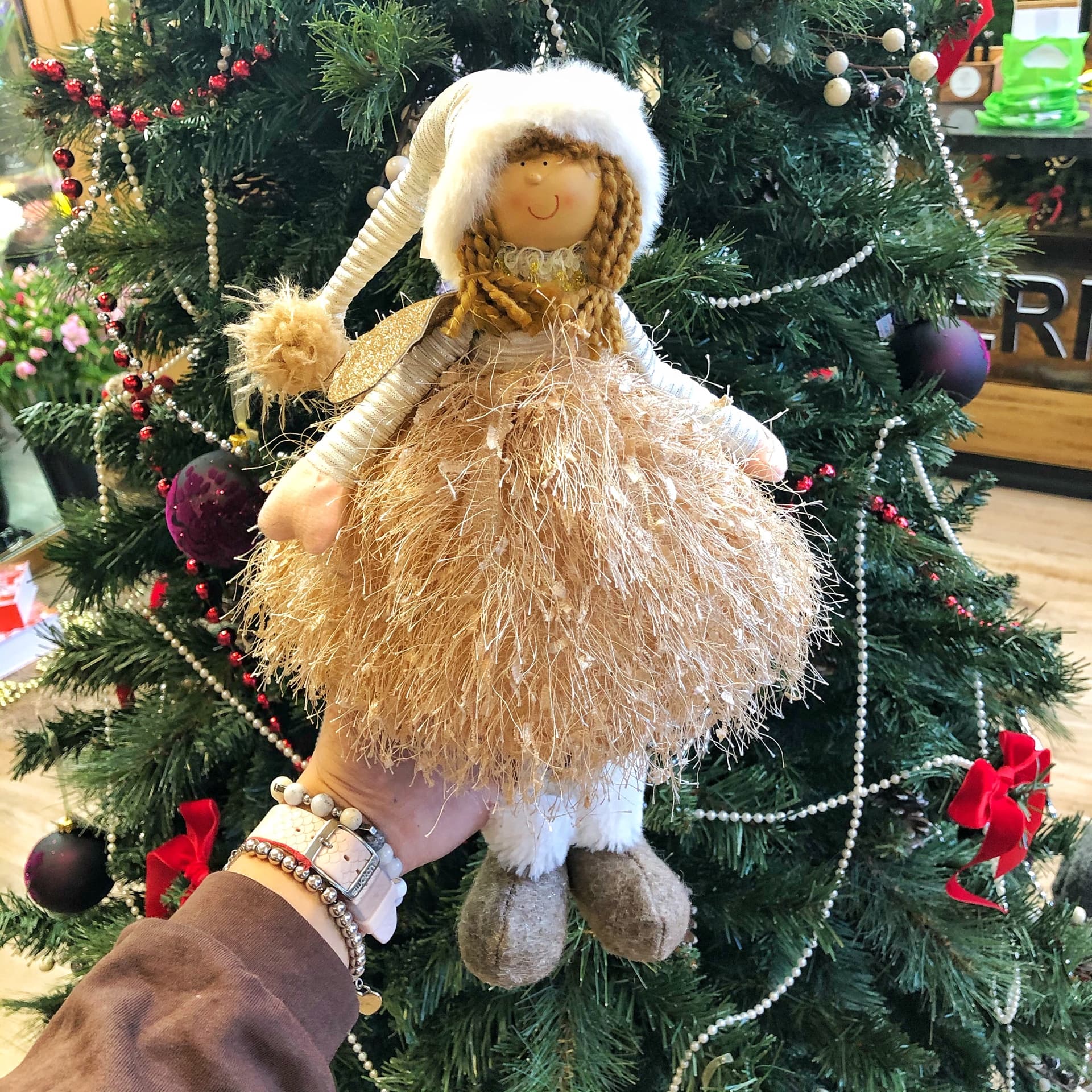 Новогодняя игрушка Снегурочка