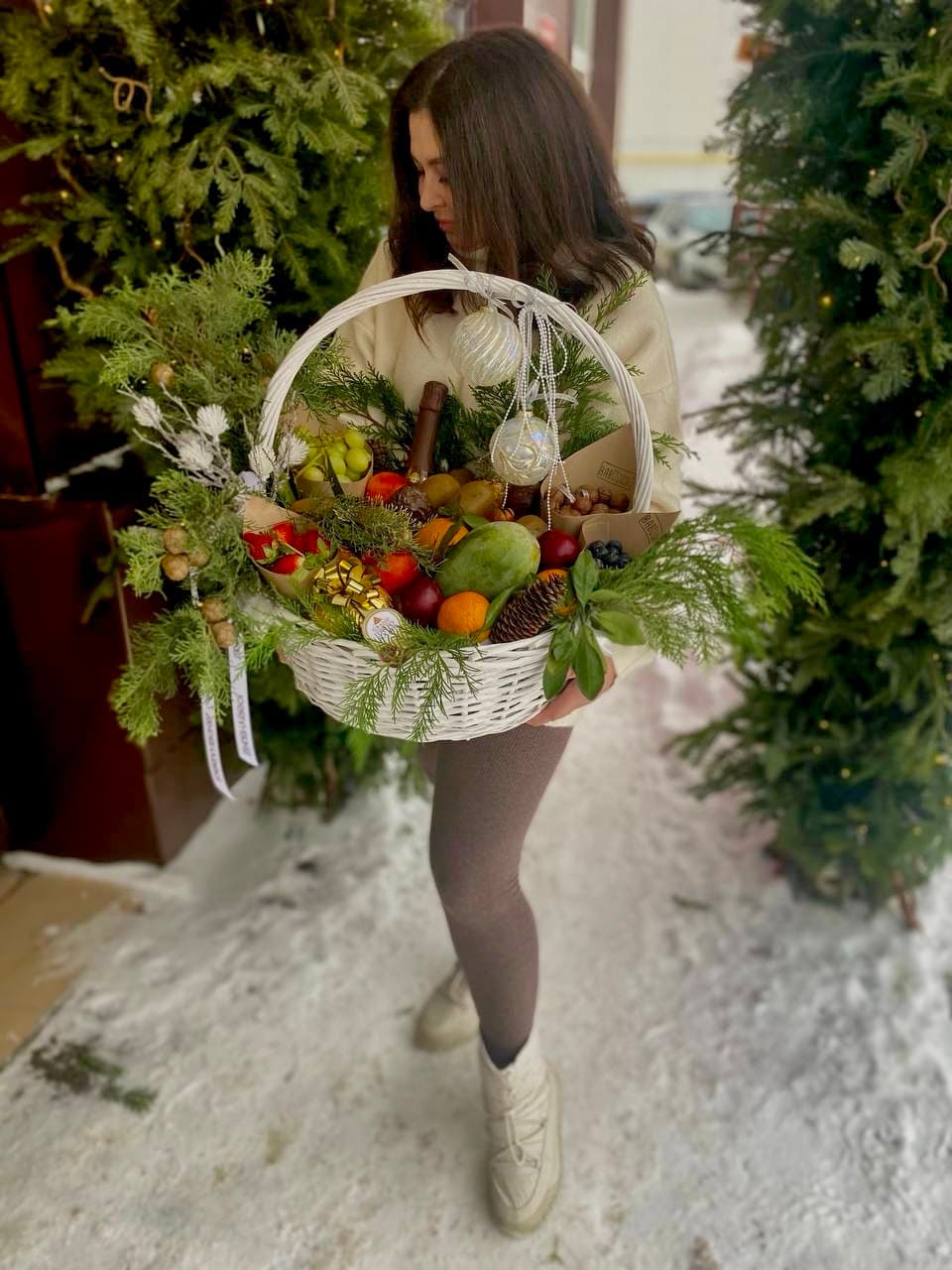 Корзина Зимняя Романтика