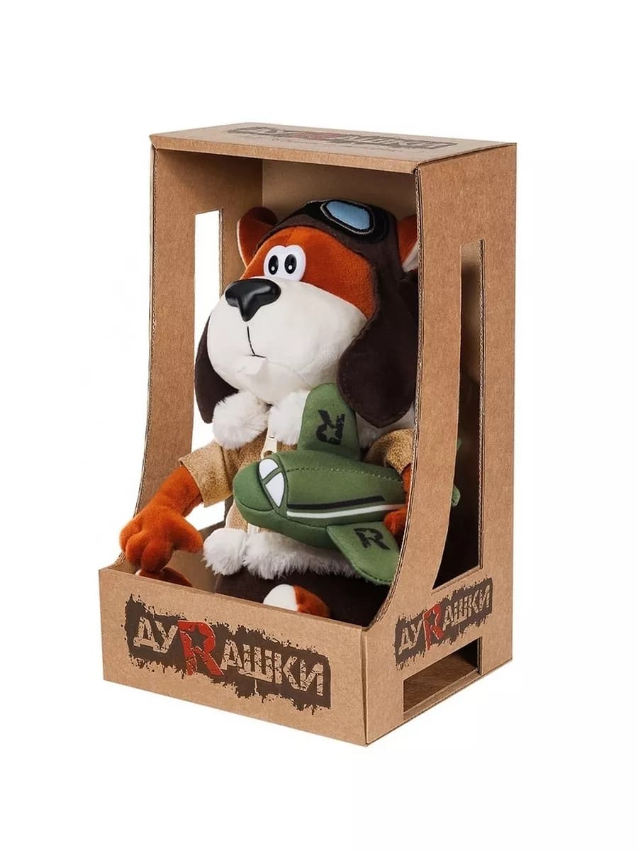 Мягкая игрушка ДуRашки Белка-Летяга 24 см в коробке