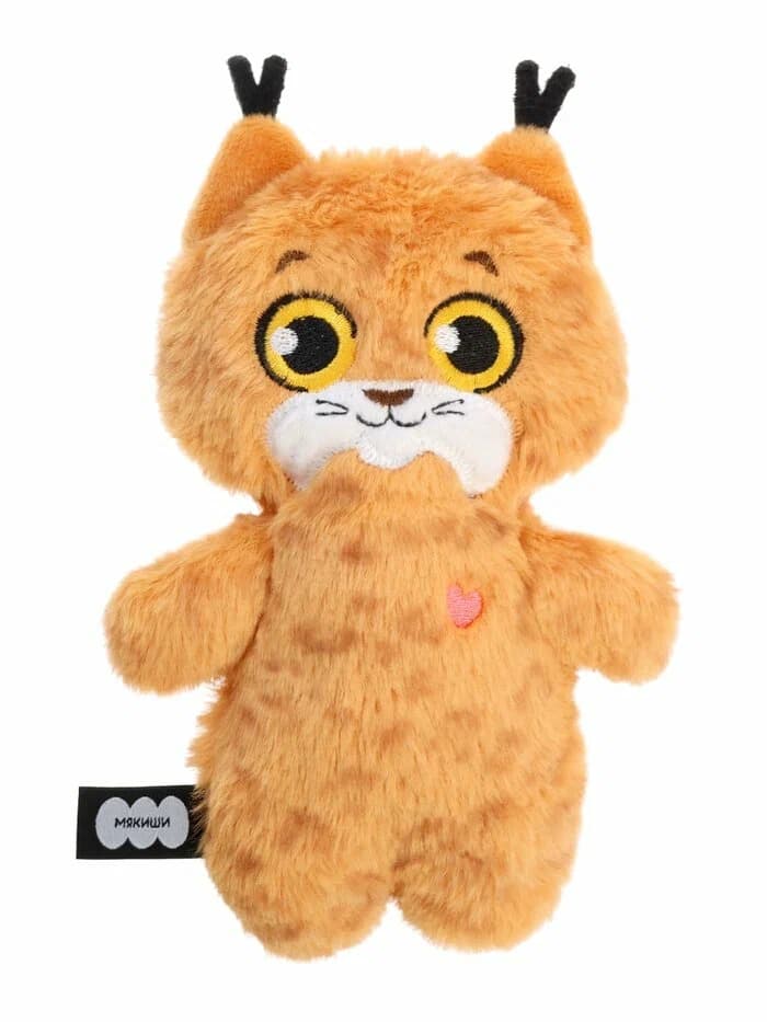 Игрушка мягконабивная Мякиши Рысь Тайга