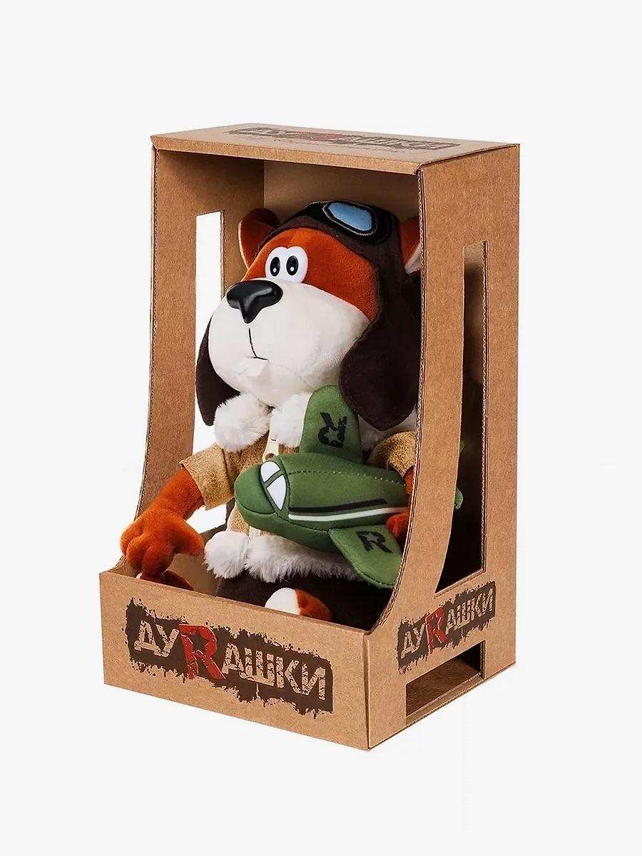 Мягкая игрушка ДуRашки Белка-Летяга 24 см в коробке